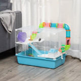 Cumpara ieftin PawHut cusca mare pentru hamsteri, din otel, 59x36x47cm