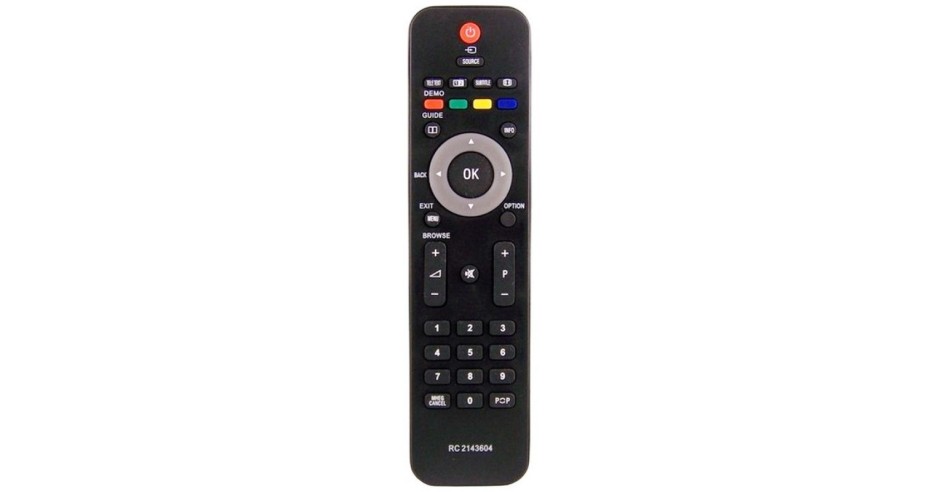 ALLIMITY RC2143604/01 Telecomando Sostituisci per Philips LED LCD TV 47PFL7403D 19PFL3403D 32PFL7403 47PFL5603D 52PFL7203H 47PFL9703D 20PFL3403D 37PFL3403D 42PFL5603 32PFL5403H 32PFL5403D