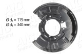 AIC 55911 Calitatea originală AIC protectie stropire,disc frana