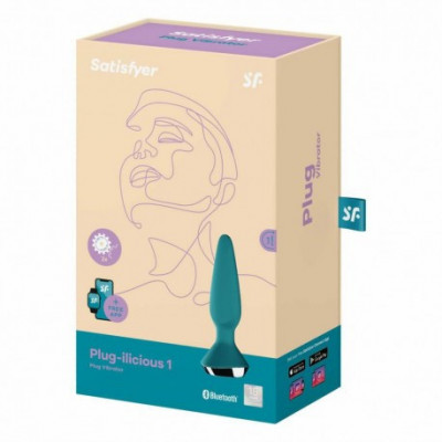 Dop anal cu vibratii, reincarcabila Plug-ilicious foto