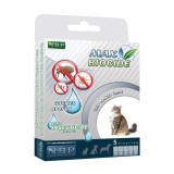 Pipete antiparazitare pentru pisica, Max Biocide, Geraniol, 5 buc x 1 ml, NBP