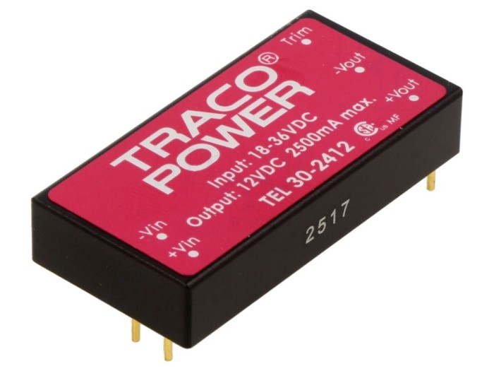 Convertor DC/DC 30W 18&divide;36VDC