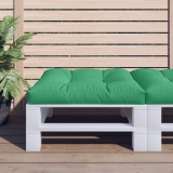 VidaXL Pernă pentru paleți, verde, 80x80x12 cm, material textil