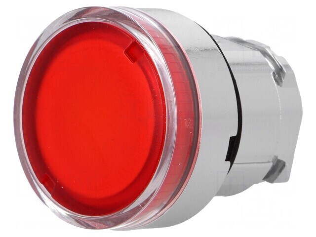 Comutator apăsare 22mm roșu