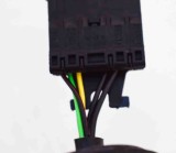 Oglinda Laterala Stanga Opel Astra J 2013 OEM E1021094, Portocalie/Neagra, Unghi Mort, Echivalente: 562850120h, 018.108-00a