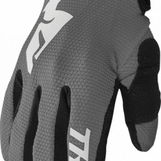 Manusi motocross Thor Sector, culoare gri/alb, marime XL Cod Produs: MX_NEW 33307277PE