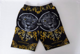 Pantaloni scurți bărbați imprimeu leopard