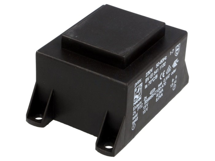 Transformator &icirc;ncapsulat 16VA 230V 15V 15V