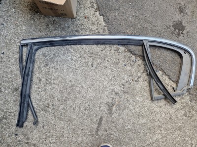 Cheder+crom ușă spate st&amp;acirc;nga VW Passat B7 limuzină foto