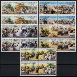 Timbre Libia 1980-1982, Serii Complete MNH, Perechi - Campanii Militare