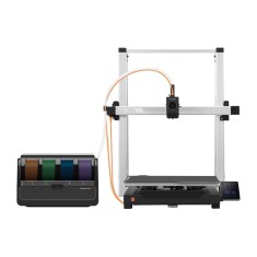 Imprimanta 3D Anycubic Kobra 3 Max cu Modul ACE Pro , Volum 420A 420A 500mm, Viteza 600mm s, Auto-nivelare LeviQ 3.0, Wi-Fi, Multicolor