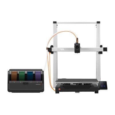 Imprimanta 3D Anycubic Kobra 3 Max cu Modul ACE Pro , Volum 420A 420A 500mm, Viteza 600mm s, Auto-nivelare LeviQ 3.0, Wi-Fi, Multicolor foto
