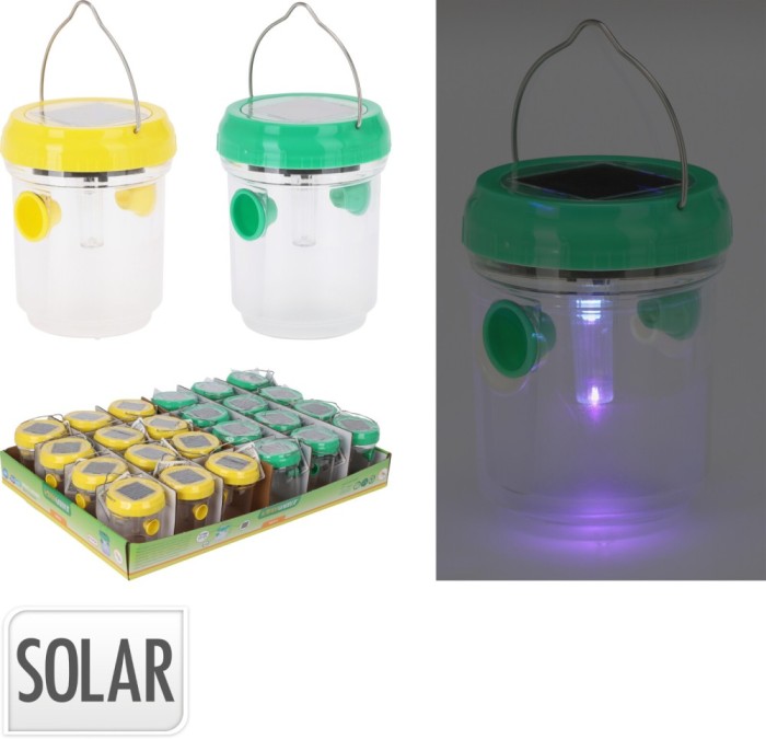 Capcana solara cu lumina LED pentru insecte