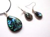 Set sidef paua 39538, Set bijuterii handmade