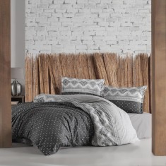 Lenjerie de pat ranforce Clasy king size (ASTERA)