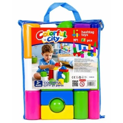 SET CONSTRUCTII ORASUL COLORAT 1 foto