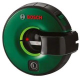 Nivela laser cu linii Bosch Atino 0603663A00, 630-650 nm dioda laser, 0.3&deg; autonivelare, +/-2 mm/m precizie, 2 m domeniu lucru, 1 pad cu gel, 1 x 1.5