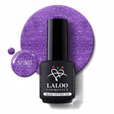 &Nu;&omicron;.365 Glam purple Glitter | Laloo gel polish 15ml