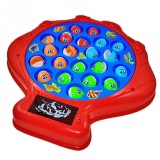 Joc la pescuit, 5 undite si pestisori, tabla rotativa 29 cm ABC Store