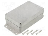 Carcasă universală HAMMOND 81mm x 125mm x 41mm cu lame de fixare