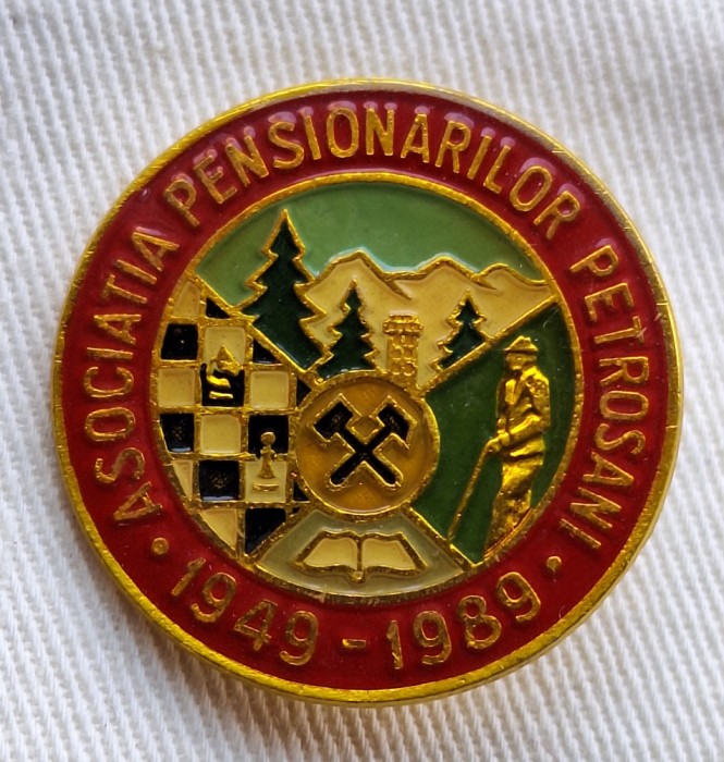 Sport turism drumetie - pensionari, insigna superba