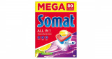 Somat All in One Lemon&amp;amp;Lime Mosogat&oacute;g&eacute;p tabletta 80db