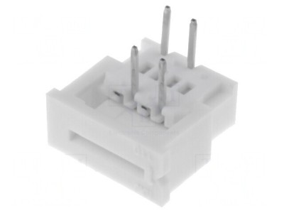 Conector FFC/FPC 90&amp;deg; 4P ZIF foto