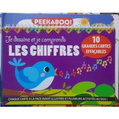 Je dessine et je comprends Les chiffres (Desenez si inteleg cifrele - carte in limba franceza)