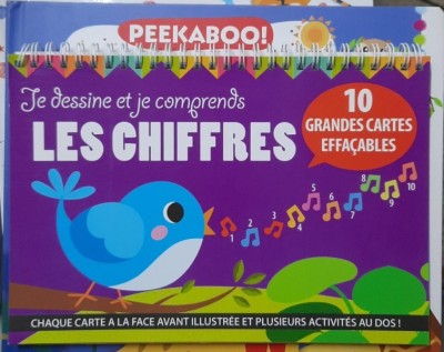 Je dessine et je comprends Les chiffres (Desenez si inteleg cifrele - carte in limba franceza) foto
