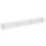 Cumpara ieftin Strat inaltat gabion, 270 x 30 x 30 cm, otel galvanizat