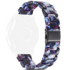 Curea polimer compatibila cu Fossil Q Marshal, Telescoape QR, 22mm, Hidden Gems, Very Dream