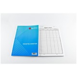 Registru inventar A4 hartie offset 100 file carnet coperta carton 300 g mp