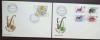 2 FDC ROMANIA - TROFEE DE VANATOARE - 10.12.1965 - SERIE COMPLETA, LP 618, Romania de la 1950