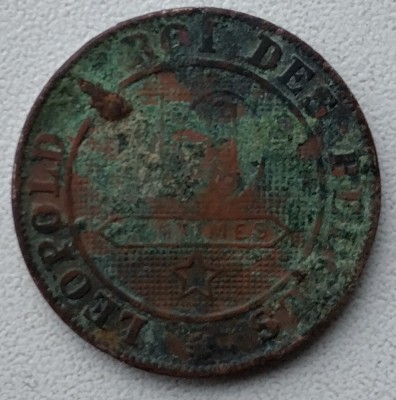 Moneda - Belgia - 10 Centimes 1895 - Franceza - An rar foto