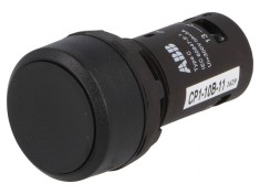 Comutator Acționat prin Apăsare 22mm 1 NC 1 NO