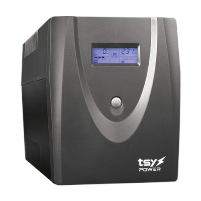 UPS TSY Power, 2000VA/1200W, LCD, line interactive, 4 x Schuko TSY-MP-2K0-LCD SafetyGuard Surveillance foto
