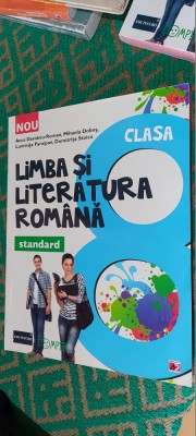 LIMBA SI LITERATURA ROMANA CLASA A 8 A COMPER DOBOS PARAIPAN STOICA ROMAN foto