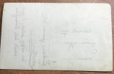 CPISTR7 Foto Veche Femeie Carte Portret Transilvania Dedicatie Maghiara 1918 / Vintage Transylvania Woman Book Photo Hungarian Dedication 1918