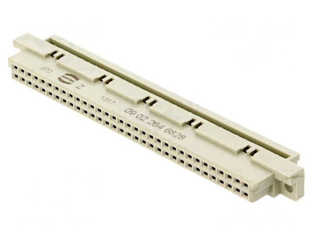 Mufă DIN 41612 Tip B Mamă 64 Pin IDC Drept Termoplast 2A