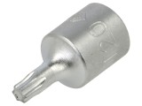 Cap tubulară KING TONY Torx TX20 1/4", 25mm - Scule Profesionale