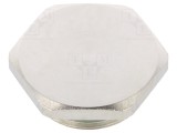 Capac de protecție IP68 M25 1,5 alamă nichelată