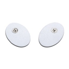 Set 2 Electrozi / Paduri Qeno? Cu Gel, Pentru Aparat Electrostimulare foto