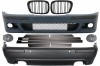 Kit Exterior BMW Seria 5 E39 (1997-2003) Cu Proiectoare Crom si Grile Negru Lucioase+Bandouri Laterale Performance AutoTuning, KITT