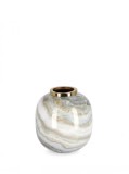 Cumpara ieftin Vaza flori metal Marsha 17x17 cm