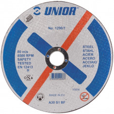 Unior - 1200/1 - Disc taiere metal, 180x22x3 mm foto