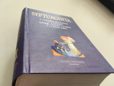 BIBLIA- SEPTUAGINTA, POLIROM VOL.3- PARALIPOMENE EZDRA ESTER IUDIT TOBIT MACABEI foto