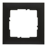 Rama Legrand New Suno 721521, 1 post, negru, pentru priza / intrerupator