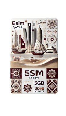 eSIM Qatar 5GB 30Days foto