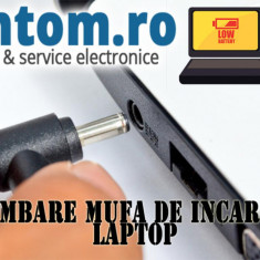 Service Laptop Inlocuire Mufa Incarcare Conector alimentare