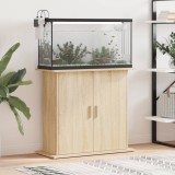 vidaXL Suport acvariu, stejar sonoma, 81x36x73 cm, lemn prelucrat